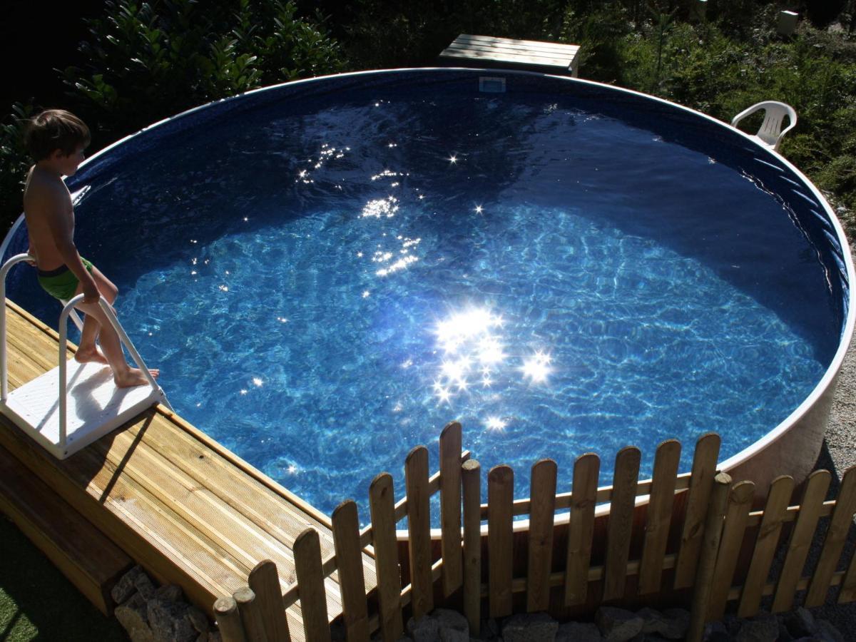 Pretty Chalet In Beaulieu With Private Pool Buitenkant foto