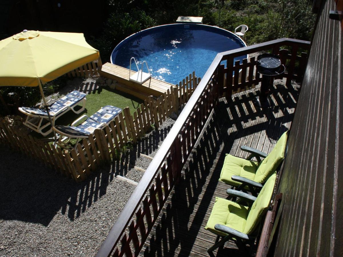 Pretty Chalet In Beaulieu With Private Pool Buitenkant foto