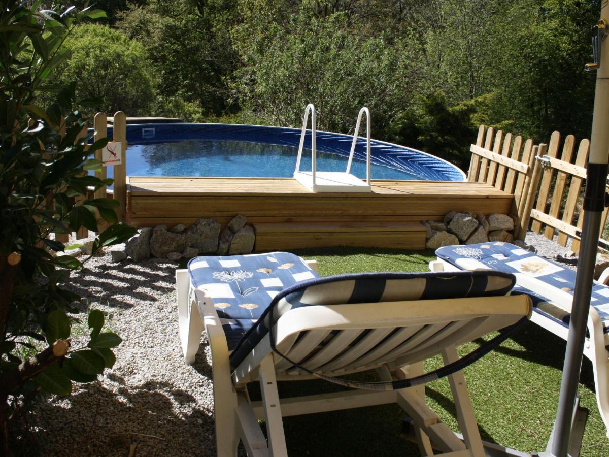 Pretty Chalet In Beaulieu With Private Pool Buitenkant foto